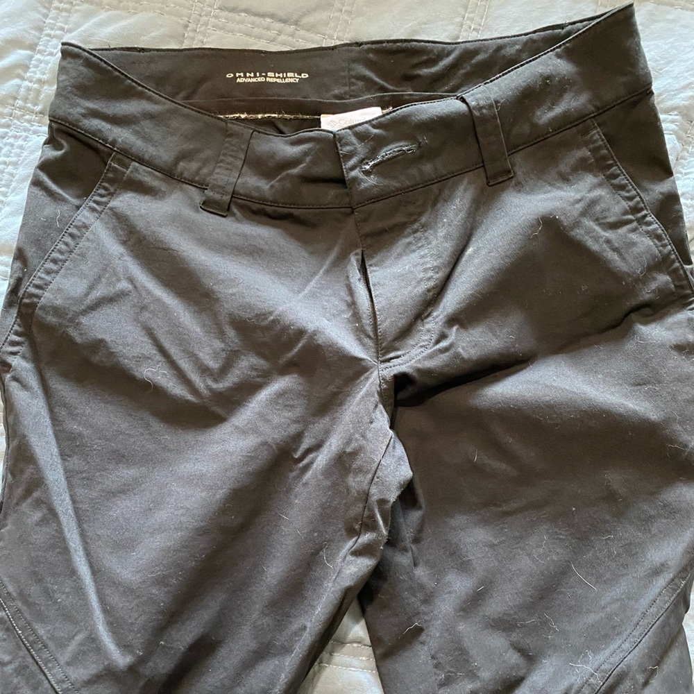 Black Columbia bootcut Hiking Pants